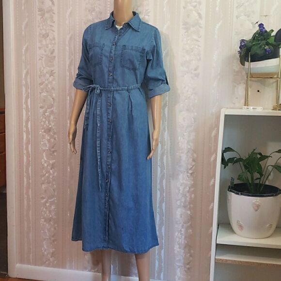 Speed Limit MPH Denim Belt Dress - Picture 3 of 6
